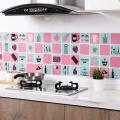 Kitchen Wall Sticker 750x450mm. 