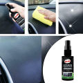 Car Interior Plastic Retreading Agent Wax Coating for Car Maintenance Care 50ML. 