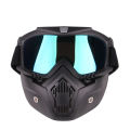 wanglin® Motorcycle Mouth Filter Detachable Anti-UV Windproof Goggles Face Mask Helmet ：COD. 