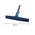 FLOOR WIPER/SQUEEGEE WITH 120CM PLASTIC COATED METAL HANDLE - FEATHER BRAND. 