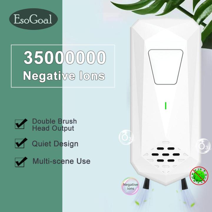 EsoGoal Air Purifier Negative Ion Removing Odor Smoke and Formaldehyde