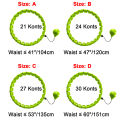 Weighted Adjustable Smart Hula Circle Sport Hoops Weight Loss Exercise Detachable Knots. 