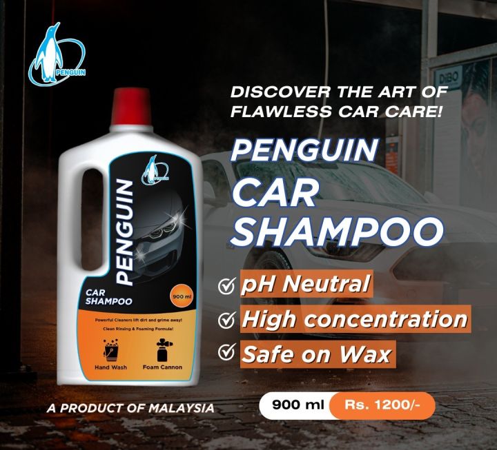 Penguin Car Shampoo - 900ml