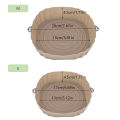 Silicone Air Fryer Basket Liner Reusable Round Paper Pot Tray Heat Resistant Non-Stick Baking Replacement Grill Pan Kitchen Oven. 