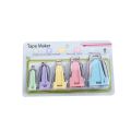 INNE Sewing Accessories Bias Tape Makers - 5 Size 6MM 9MM 12MM 18MM 25MM  Binding Tools Kit Supply Useful Household. 