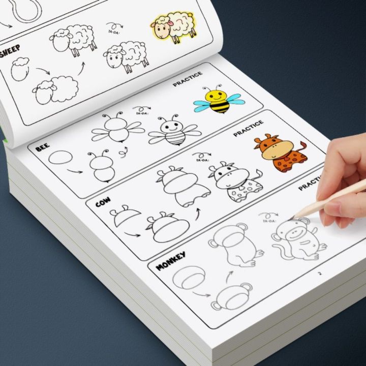 Learning Tool How to Draw Animals Animals Drawing Book Illustrated ...