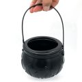 Halloween Witch Pot Cauldron Mister Mist Maker Smoke Fog Machine Color Changing Prop Decoration US Plug. 