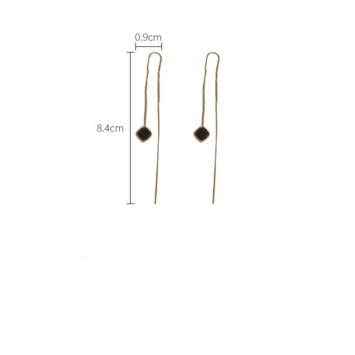 Black%20heart%20earrings%20Stylish%20Heart%20shaped%20Square%20shaped%20Long%20hanging%20earrings%20Ear%20wire%20Black%20color%20Ear%20wire%20piercing%20earrings%20for%20Party%20Evening%20events%20Daily%20wear%20Gift%20for%20women%20Formal%20occasions%20-%20Image%208