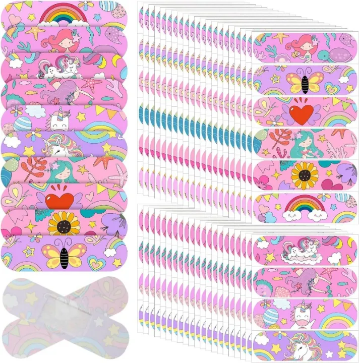 50pcs%2060pcs%20Cartoon%20Kawaii%20Band%20Aid%20Children%20Kids%20Skin%20Patch%20Wound%20Dressing%20Plasters%20for%20First%20Aid%20Strips%20Tape%20Adhesive%20Bandages%20-%20Image%202