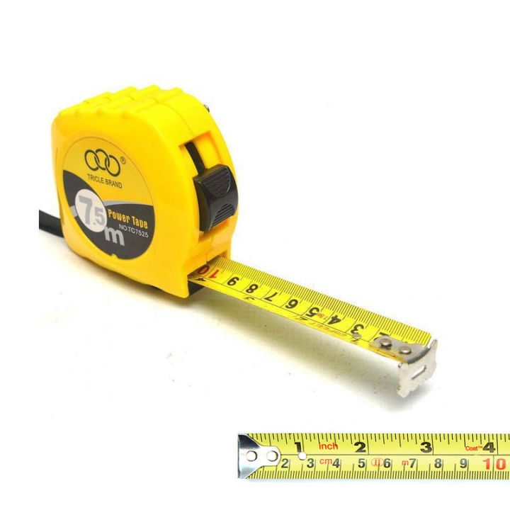 Steel Measuring Tape - Tricle - 7.5 M X 25mm