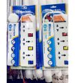 3way 3Meter Marken Extension Power Strip with Surge Protector Multi Switch Socket. 