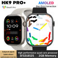 HK9 Pro Plus Gen3 AMOLED Smart Watch Men Women ChatGPT NFC Smartwatch 2GB ROM Dynamic Island Ai Watch Face for Android IOS 2023. 