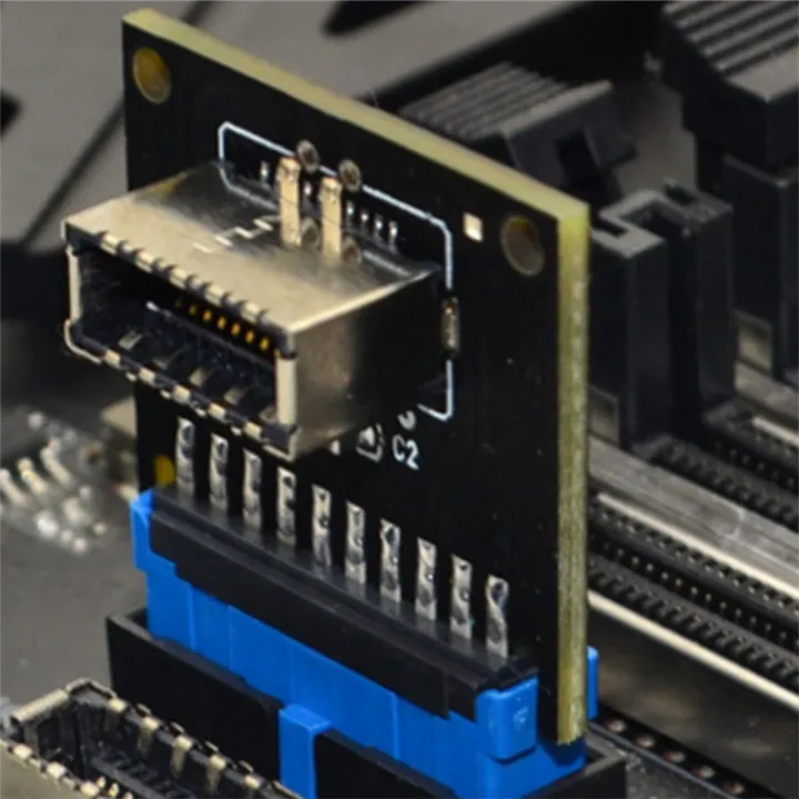 USB%203.0%20Motherboard%20Header%20to%20USB%203.2%20Type%20C%20Front%20Panel%20Type%20E%2020%20to%2019%20Pin%20Converter%20for%20Desktop%20-%20Image%205