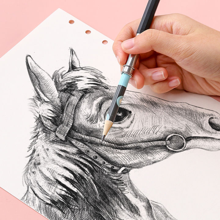 1/3pcs%20Dual-headed%20Art%20Write%20Tool%20Extender%20Adjustable%20Pencil%20Extension%20Stationery%20Practical%20Exquisite%20Portable%20for%20Sketch%20School%20Office%20-%20Image%208