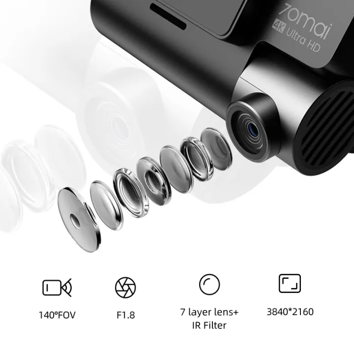 70mai%204K%20Dash%20Cam%20A800S-1%20%20ADAS%20140FOV%2070mai%20Camera%20Car%20DVR%20A800S-1%2024H%20Parking%20Monitor%20Support%20Rear%20or%20Interior%20Cam%20-%20Image%202