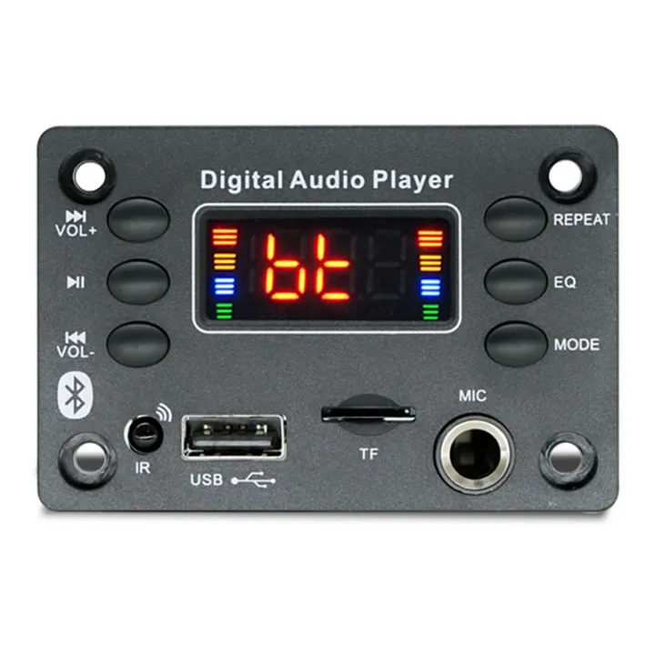 Microphone%20Interface%20Bluetooth%20Mp3%20Decoding%20Board%20Amplifier%20Board%202X25W%20Bluetooth%20Module%20Car%20Audio%20Accessories%20-%20Image%204