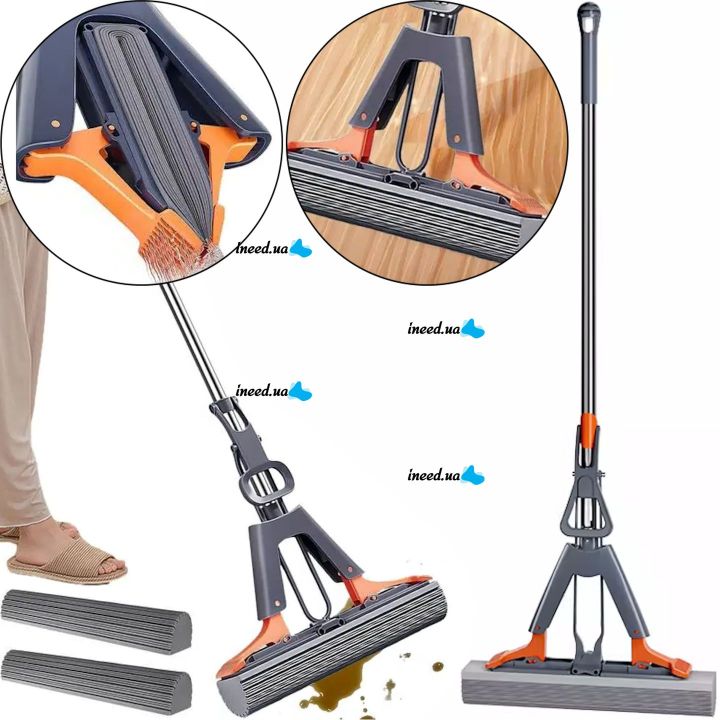 Magic%20Flat%20Collodion%20Cotton%20Mop%20%E2%80%93%20Squeeze%20Wringer%20Sponge%20Mop%20for%20Easy%20Floor%20Cleaning,%20Household%20&%20Kitchen,%20Durable%20Flat%20Stick%20Design%20-%20Image%204