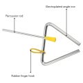 Music Triangle Instrument Set,with 3 Pack Triangle 4 Inch. 