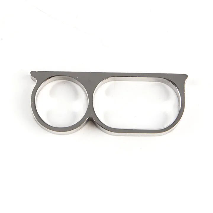 Double%20Knuckle%20Punk%20Ring%20for%20Men%20Alloy%20Personality%20Hyperbole%20Two%20Finger%20Blogger%20Style%20-%20Image%204
