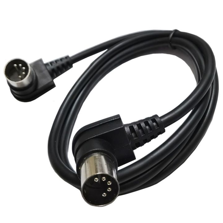 【Hot deal】 90 Degree Midi Din 5pin Male To Male Cable Midi 5 Pin Plug ...