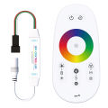 LED Controller Mini Symphony 2.4G Wireless Full Press 433 RF Remote Control LED Controller Marquee Dimmer (RGB). 