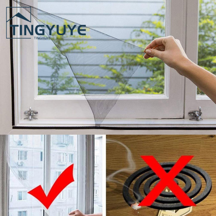 3Pcs%20DIY%20Invisible%20Transparent%20Window%20Insect%20Screen%20Mosquito%20Protection%20Net%20-%20Image%205
