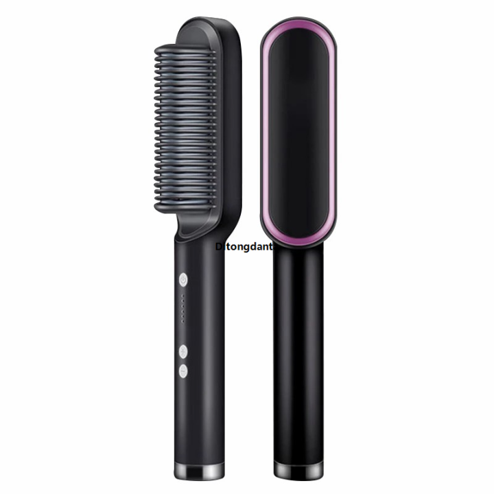 HOT%20Tool%20styling%20heating%20straight%20electric%201%20hair%20straight%20ceramic%20hot%20comb%202%20in%20hair%20brush%20negative%20ion%20fast%20-%20Image%203