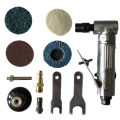 1/4 inch Air Angle Die Grinder 90 Degree Pneumatic Grinding Machine Off Polisher Mill Engraving Tools With Wrench. 