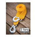 Quality Tow Rope 3 Tonnes Heavy Duty 3T Car Towing Strap Rope Tali Towing Kereta Repair Motor Rosak 3 Tan. 