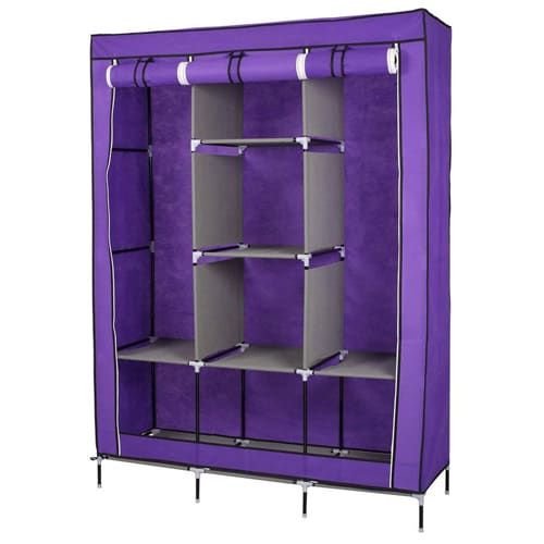 3%20Door%20Storage%20Wardrobe%20Foldable%20and%20Movable%20Cloth/Fabric%20Wardrobe%20with%20Zip%20Up%20Collapsible%20Cupboard%20-%20Image%205