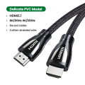 Ugreen HDMI Cable HDMI 2.1 Cable 8K@60Hz 4K@120Hz Ultra High-Speed 48Gbps for Apple TV PS4 8K TV Digital Cables HDR10+ HDMI 2.1. 