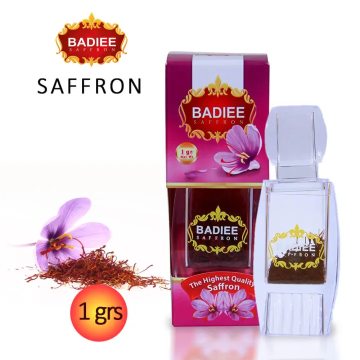 IRAN Negin Natural Badiee 1g pure SAFFRON for Healthy Life nbps