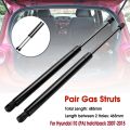 2Pcs Car Rear Tailgate Boot Gas Struts for HYUNDAI i10 (PA) 07-15. 