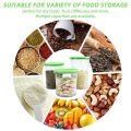 YUMYTH Household Vacuum Containers Set BPA-free Airtight Food Storage Containers with Hand Pump Keep Fresh Plastic Jar Box T297. 