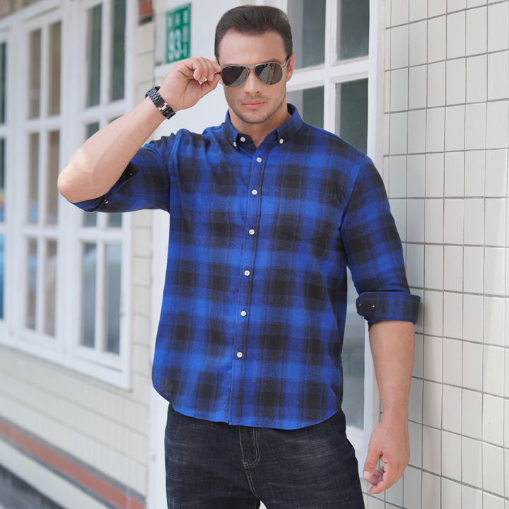 Yfashion%20Men%20Casual%20Plaid%20Shirt%20With%20Pockets%20Design%20Lightweight%20Regular%20Fit%20Long%20Sleeve%20Button%20Down%20Tops%20-%20Image%206