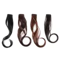 Eight-Character Bangs - Heat Resistant Fiber, 25cm, Multiple Colors. 