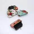 Fashion Rose Flower Canvas Coin Purse Cute Flower Print Mini Bag Coin Bag Wallet Encounter. 