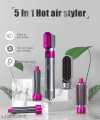 5 in 1 Multifunctional Hair Dryer Styling Tool, The Negative Ion Automatic Suction Hair Curler Detachable ,5-in-1 Multi-Head Hot Air Comb. 