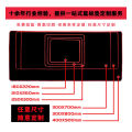 Thermal Transfer Printing No Pattern Blank Mouse Pad Size Lock Edge Thickened White Blank Pad Raw Material Mouse Pad. 