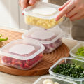 1/3/5Pcs Portable Transparent Cheese Slice Storage Box Fridge Butter Container Refrigerator Fruit Vegetable Fresh-keeping Organizer. 