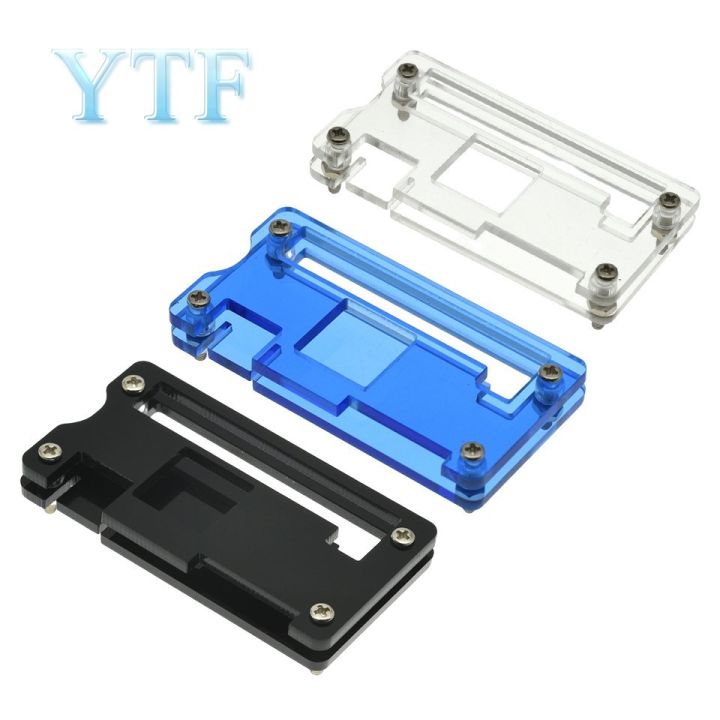 Case 3 Colors Box Transparent Black Blue Enclosure Clear Box For Rpi ...