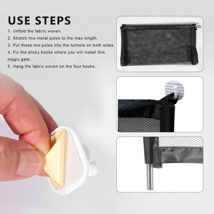 Magic%20Gate%20Portable%20Folding%20Mesh%20Fencing%20Gate%20Protection%20-%20Image%204