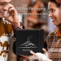 Kinscoter Volcanic Aroma Diffuser Essential Oil Lamp USB Portable Air Humidifier with Color Flame Night Light. 