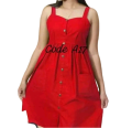 Chic Breeze Sleeveless Short Frock Women's Fashion Design Trendywear. 