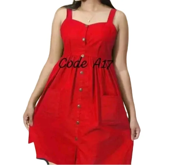 Chic%20Breeze%20Sleeveless%20Short%20Frock%20Women's%20Fashion%20Design%20Trendywear%20-%20Image%205