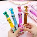 【HOT】 10 Colors Ballpoint Pen Kawaii Stationery Cute Pens Novelty Cute Kawaii Pen Student Writing Gel Pens Learning Office Supplies. 