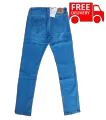 511 Mid Blue  Denim Jeans For Men Skinny Fit. 