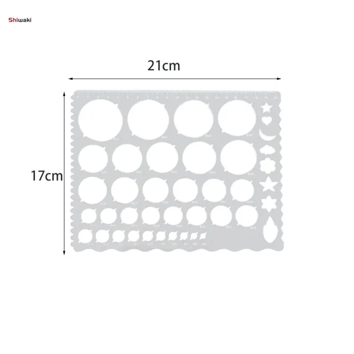Paper%20Quilling%20Tool%20Circle%20Template%20Ruler%20Stencil%20Drawing%20Stencil%20Different%20Sized%20Flexible%20Drawing%20Templates%20for%20Artists%20for%20DIY%20Paper%20Craft%20-%20Image%204