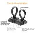 Bluetooth Motorcycle Handlebar Control Hands-Free Calls Remote Control Wireless Bike Handlebar Media Controller. 