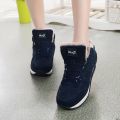 Plus Size Outdoor Warm Winter Women's Sneakers Men Running Shoes Sports Women Blue Lady Ladies Sport Shoes Sneakers Fur GMB-2707. 